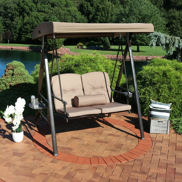 Mainstay New Jefferson Wrought Iron Outdoor Swing Seats