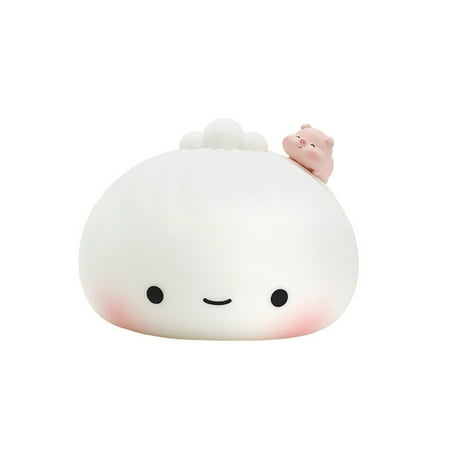 

ADVEN Night Light Animal Color Changing Rechargeable Bedside Touch Lamp Atmospheres Ornament Reading Nursing Lighting Decoration Type 2