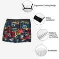 thumbnail image 3 of Logiee Adventure Camping Badge Print Mens Boxer Briefs,Boxer Briefs for Men,Breathable Stretch Underwear,Boys Boxer Briefs-X-Large, 3 of 5