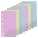 thumbnail image 1 of Assorted Color Insert Scrapbook Binder Pockets for Home Use 2 Bags, 1 of 5