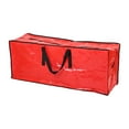 thumbnail image 1 of DOLITY Christmas Tree Storage Bag Organizer Heavy Duty Christmas Tree Decoration Zipper Red Large, 1 of 9