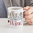 thumbnail image 6 of CafePress - Coffee Wine Mugs - 11 oz Ceramic Mug - Novelty Coffee Tea Cup, 6 of 6