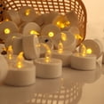 thumbnail image 5 of Paquete de 15 velas LED de té sin llama a batería, 100 horas de duración, para bodas, fiestas, decoración de interiores y exteriores., 5 of 5