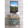 thumbnail image 3 of Aspen, Colorado, Ride the Trails, Mountain Bike (24x36 Giclee Gallery Art Print, Vivid Textured Wall Decor), 3 of 3