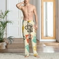 Zufioo Vintage Cup Mens Pajama Pants Sleep & Lounge Pants Sleepwear