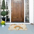 thumbnail image 5 of Yayeee Doormat for Inside 20"x32" Absorbent Low-Profile Washable Non-Slip Rubber Backed Entryway Rug, Retro Rainbow, 5 of 8