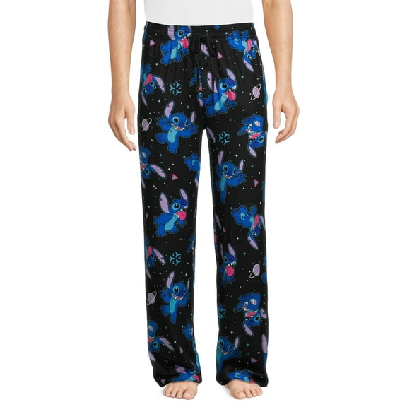 Stitch In Space Adult Men's Apparel, All Over Print Graphic Sleep Pant, Size S-2XL (Men's & Big Men's)