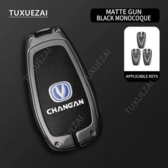 Zinc alloy Car Key Case Cover Shell Protector For Changan B 3/4/5 buttons key case CS35 PLUS CS55 PLUS CS75 PLUS Accessories