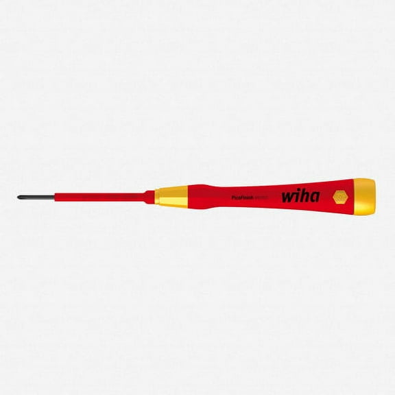 Wiha Insulated Slotted Screwdriver 7/64 in Round 32002