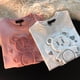 thumbnail image 5 of Camiseta Mujer Dibujos Animados Manga Corta Cuello Redondo Casual Algodón Top, Blanco, L kenally  AP001524-06B, 5 of 7