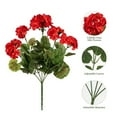 thumbnail image 6 of ZenCart Artificial Begonias Bunch Reusable Wedding Party Decor Faux Flowers Fake Begonia Flowers for Home Interior Garden Porch Decoration, 6 of 8