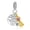 Medal, variant on NINGAN 925 Sterling Silver Charm Women Bracelets Necklace Women Retro Butterfly Vintage Color Dangle Charm Necklace Girl Gifts