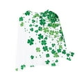 thumbnail image 4 of Spazoro Child Girls St. Patrick's Shirts Tee, Heart Print Long Sleeve Crew Neck Casual Pullover Tops for Kids Girls Green Size 9 T, 4 of 6