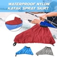 thumbnail image 2 of Jupe de Pulvérisation pour Kayak, Jupe de Sport Universelle Réglable Résistante à l'Eau en Nylon, Jupe de Pulvérisation pour Terrasse, Accessoires de Sports Nautiques, 2 of 7