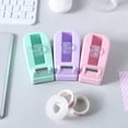 thumbnail image 3 of Convenient Tape Dispenser 0.79in Shaft Diameter Easy  Sturdy Plastic Gift Wrapping Cutter for Family Office, 3 of 8