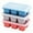 Multicolor, variant on Darzheoy Ice Trays 3 Pack, Easy-Release and Flexible 6-Ice Trays with Spill-Resistant Removable Lid, Stackable Ice Trays with Covers for Freezer, Cocktail