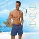 thumbnail image 5 of Los pantalones casuales deportivos antisalpicaduras de hoja de loto transpirables para hombres pantalones de playa pantalones cortos de un cuarto para hombres, 5 of 6