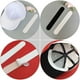 thumbnail image 5 of BRIGHTFUFU 30pcs Sombrero desechable Sombrero de sudor Simple Sombrero no tejido Adhesivo Absorbente de sudor, 5 of 8