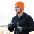 thumbnail image 1 of Gorros Gorros Invierno Cálido Deportes Ciclismo Correr Esquí Bonnet Caps (Naranja), 1 of 4