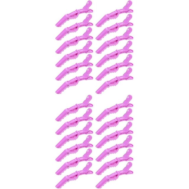 Duck Billed Hair Clips Hair Styling Tools 24 pcs Professional Sectioning Clips Salon Alligator Haircut Accessories Duckbill Hair Clips Sectioning Hair Clips