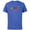 Royal Heather, variant on Marvel Super Heroes Avengers Family Vacation Trip Dad - Short Sleeve Cotton T-Shirt for Adults - Customized-White