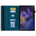 thumbnail image 3 of Decase for Samsung Galaxy Tab A8 10.5 inch 2022 SM-X200/X205/X207,Dteck Premium PU Leather Folio Stand Cover Flip Shell with Card Slot Pen Holder for Galaxy Tab A8 10.5" X200/X205/X207,Blue, 3 of 8