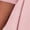 Pink, variant on Pink Plus Size Womens Fit & Flare Midi Dress With 3/4 Sleeve And Round Neck