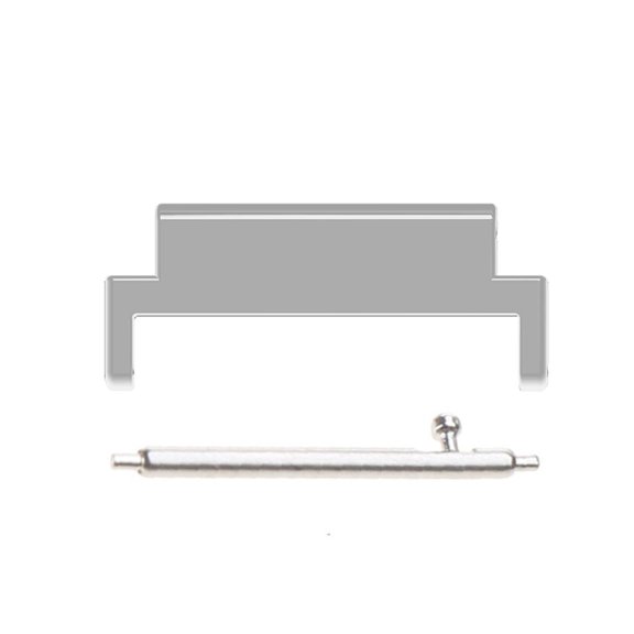 COMEET watch connector, Wristband Connector Suitable for 18mm-20mm Wriststrap Link Attachment Adapter Band Straps Quick Release 1 Pair