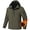 Army, variant on Muvtei Men's Hooded Softshell Jacket Fleece Lined Waterproof Hooded Soft Lightweight Windbreaker Shell Jacket Outdoor Hiking Rain Jacket Black-L