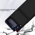 thumbnail image 3 of Funda De Teléfono Con Patrón De Fibra De Carbono Compatible Con Samsung Z Flip 3, Funda Protectora Antihuellas Dactilares, Funda De Teléfono Plegable Con Todo Incluido Inevent EL016806-03, 3 of 5
