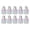 Silver, variant on Rupoun 10Pcs Glossy Reusable Gift Bags Set Metallic Bling Design Tote with Handles for Holiday Parties, Silver (12.6 x 3.9 x 10.8 inches / 32 x 10 x 27.5 cm)
