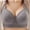 Gray A, variant on loopsun Summer Savings Clearance 2025! for Womens Plus Size Bra,Woman's Printing Gathered Together Large Size Daily Bra Underwear No Rims