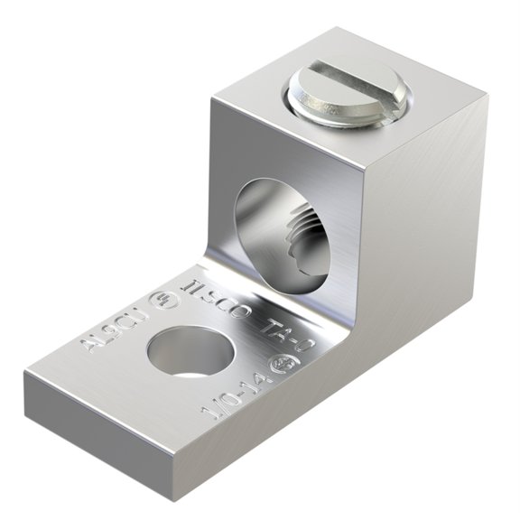 Gardner Bender GBTA-0 Gbta-0 14-1/0 Awg Electrical Lug Silver 2 pc