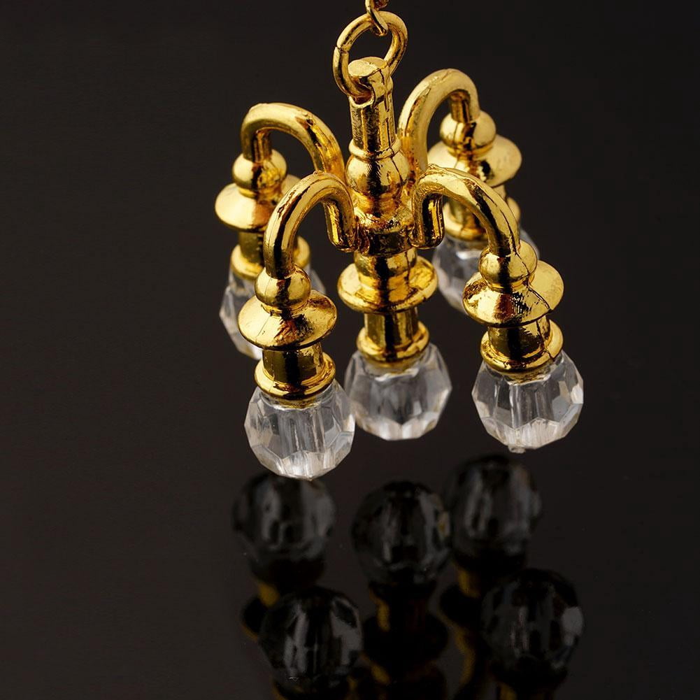 Dollhouse Miniature Furniture 1:12 Doll House Accessories Lamp Mini T1Y5 V4W6