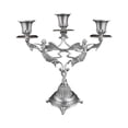 thumbnail image 2 of Candelabro para velas cónicas, candelabros de 3 brazos, candelabro de mesa para decoración de chimenea de boda y festival, 2 of 9