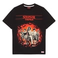 thumbnail image 1 of Stranger Things - Camiseta Personajes para Hombre (Negro), 1 of 2