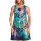 thumbnail image 1 of Balery Watercolor Mandala Vestidos de verano para mujer con estampado: vestido holgado sin mangas, vestido playero informal y cómodo para días calurosos., 1 of 7