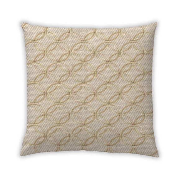 Ahgly Company Outdoor Square Contemporary Throw Pillow, 18 inch by 18 inch