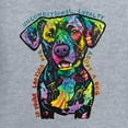 thumbnail image 2 of Dean Russo Unconditional Loyalty Dog Lover Mens Graphic Tank Top, Heather Grey, XX-Large, 2 of 6