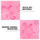 thumbnail image 2 of 1 PC Reutilizable Molde de chocolate adorable Molde de DIY Molde para hornear (rosa), 2 of 6