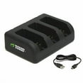 thumbnail image 2 of Wasabi Power Triple USB Battery charger for goPro HERO4 HERO3 HERO3+, 2 of 4