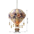 thumbnail image 3 of Hot Air Balloon 2D Acrylic Pendant Full Of Sense Creating A Space In Various Styles Adding A Of Color To Life, 3 of 4