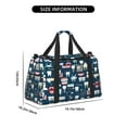 thumbnail image 3 of Easygdp Dental Bolsa de Gimnasio, Bolsa de Viaje Duffel, Bolsa de Fin de Semana con Compartimentos, Bolsa de Mano para Noche, 3 of 7