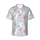thumbnail image 1 of Fotbe Bunny cartoon with easter Camisa Hawaiana para Hombre Unisex – Camisa Casual de Verano con Botones de Manga Corta de Algodón y Lino,X-Large, 1 of 7