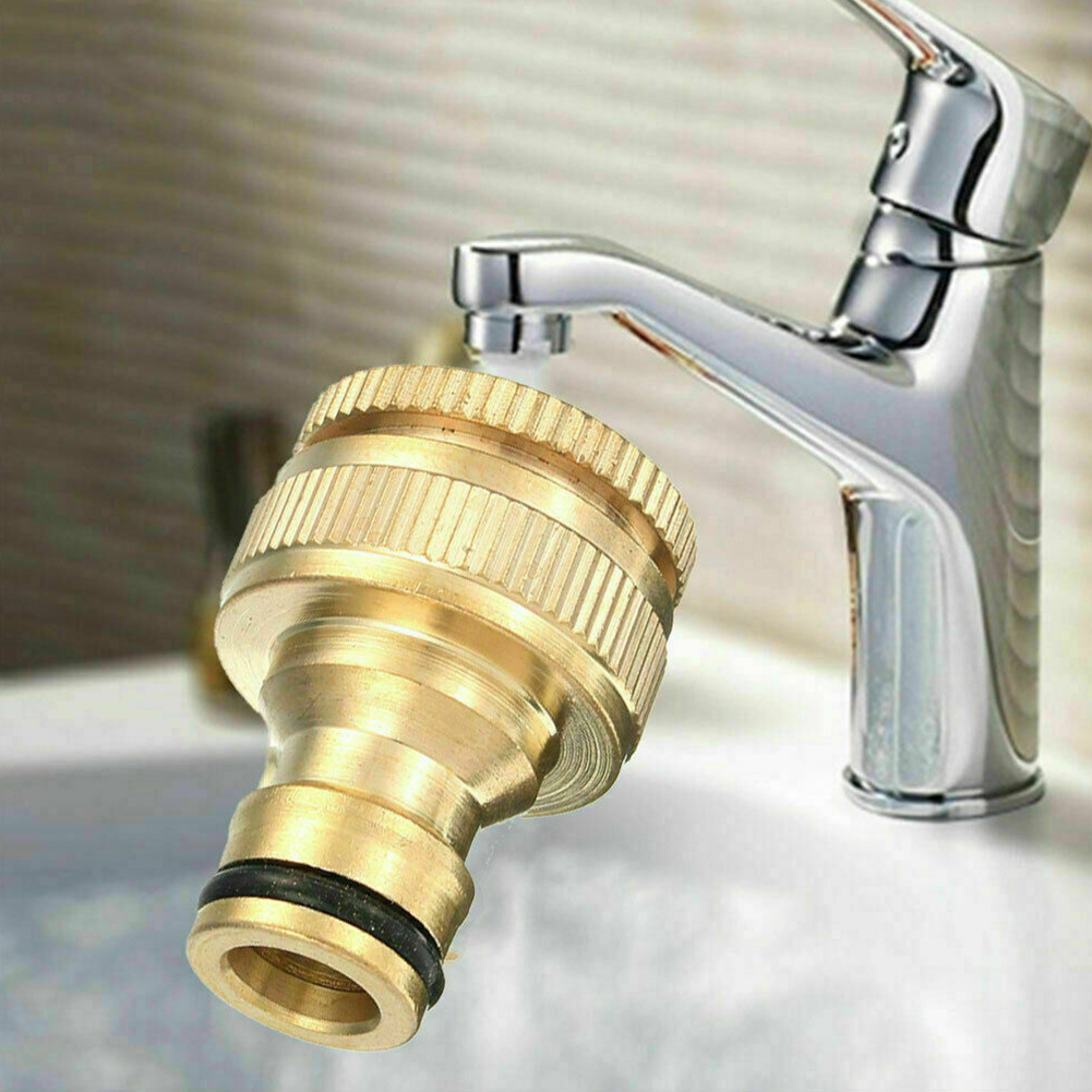 Mingyiq G3/4 to G1/2 Brass Fitting Adaptor HOSE Tap Faucet Water Pipe Connector Garden - image 4 of 7