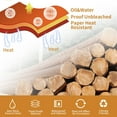 thumbnail image 3 of Air Fryer Disposable Paper Liner, 100PCS Food Grade Parchment Liners for ，Dual Air Fryer Accessories Baking Paper (9 * 6, Natural), 3 of 6