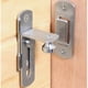 thumbnail image 2 of Pestillos de puerta de diseño clásico, acabado cepillado a mano para un atractivo estético, resistentes y duraderos, acabado que no se decolora para una belleza duradera, 2 of 8