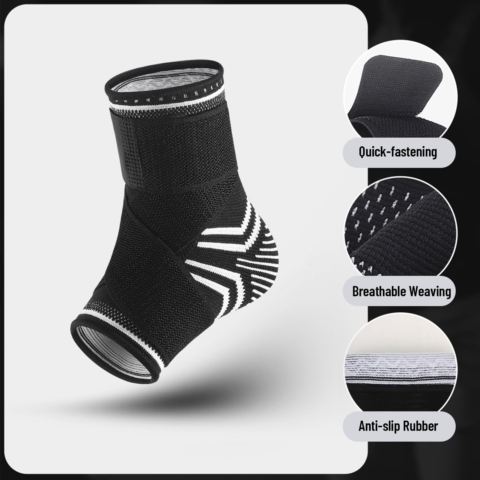Adjustable Ankle Brace Support for Sports and Activities