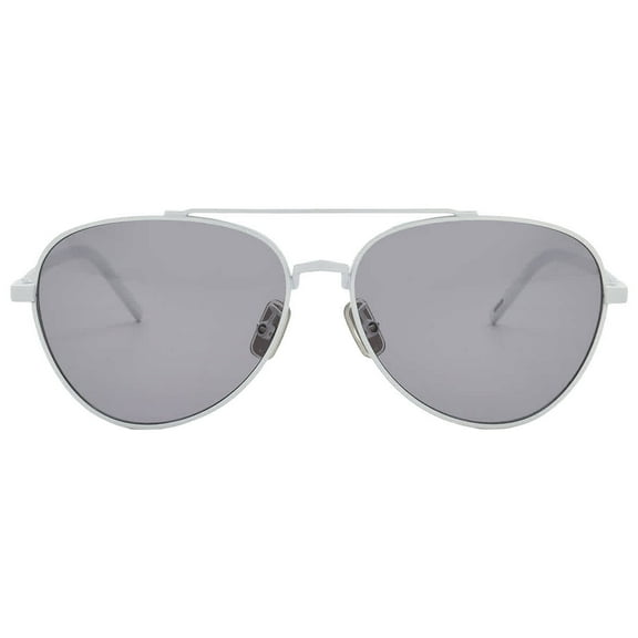 Givenchy Grey Pilot Men's Sunglasses GV40003U 21A 56