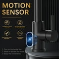 thumbnail image 3 of APPASO Touchless Kitchen Faucet with Pull-Down Sprayer, Kitchen Sink Faucet Touchless Matte Black, Single Handle Hands-Free Motion Sensor Faucets Suitable for 1 or 3-Hole Sink, Stainless Steel, 3 of 11